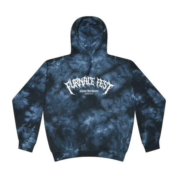 MetalLogoTie-DyeHoodie